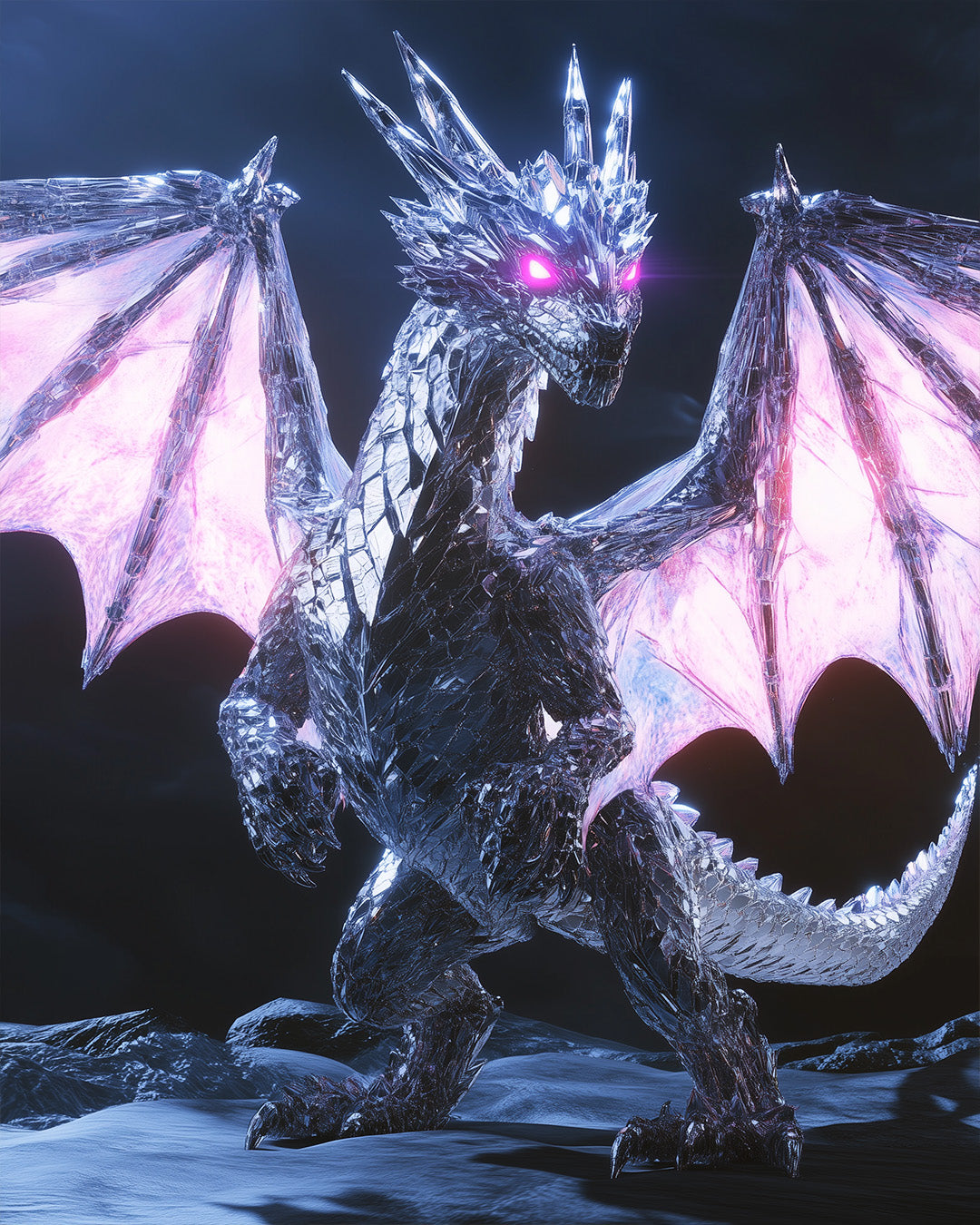 Crystalborn Warden poster