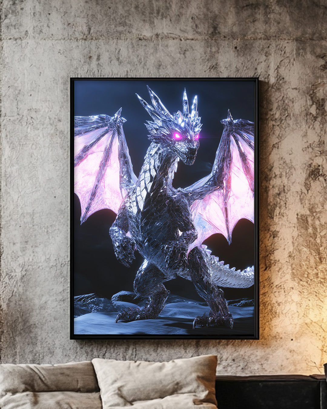 Crystalborn Warden poster